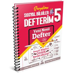 5. Sınıf Sosyal Bilgiler Sosyalimo Defterim - Arı Yayınları