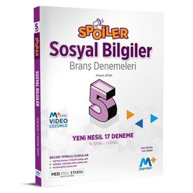5. Sınıf Sosyal Bilgiler Spoiler Deneme-Martı Yayınları