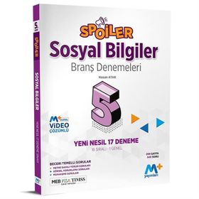 5. Sınıf Sosyal Bilgiler Spoiler Deneme-Martı Yayınları