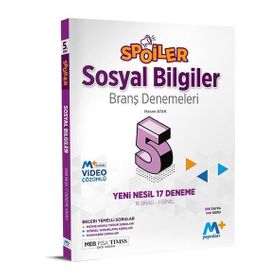 5. Sınıf Sosyal Bilgiler Spoiler Deneme-Martı Yayınları