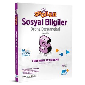 5. Sınıf Sosyal Bilgiler Spoiler Deneme-Martı Yayınları