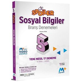 5. Sınıf Sosyal Bilgiler Spoiler Deneme-Martı Yayınları