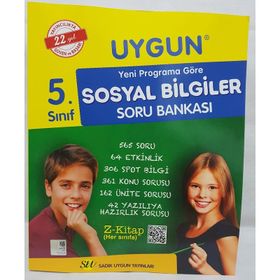 5. Sınıf Sosyal Bilgiler Spotlu Soru Bankası - Sadık Uygun Yayınları