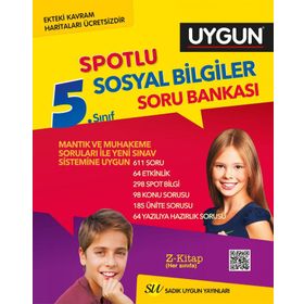 5. Sınıf Sosyal Bilgiler Spotlu Soru Bankası - Sadık Uygun Yayınları