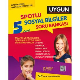 5. Sınıf Sosyal Bilgiler Spotlu Soru Bankası - Sadık Uygun Yayınları