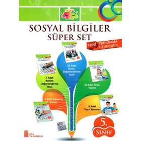 5. Sınıf Sosyal Bilgiler Süper Set - Ata Yayınları