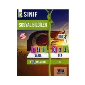 5. Sınıf Sosyal Bilgiler Tut Sakla Çek Çöz - Açı Yayınları