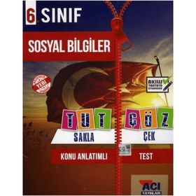 5. Sınıf Sosyal Bilgiler Tut Sakla Çek Çöz - Açı Yayınları