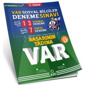5. Sınıf Sosyal Bilgiler Var Deneme Sınavı-Arı Yayıncılık