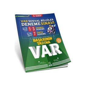 5. Sınıf Sosyal Bilgiler Var Deneme Sınavı-Arı Yayıncılık