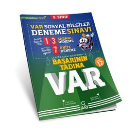 5. Sınıf Sosyal Bilgiler Var Deneme Sınavı-Arı Yayıncılık