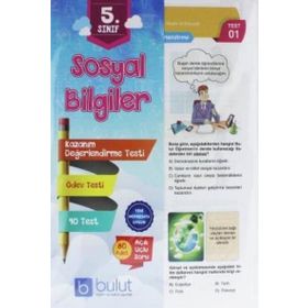 5. Sınıf Sosyal Bilgiler Yaprak Test-Bulut Eğitim Yayınları