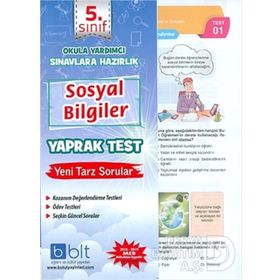 5. Sınıf Sosyal Bilgiler Yaprak Test-Bulut Eğitim Yayınları