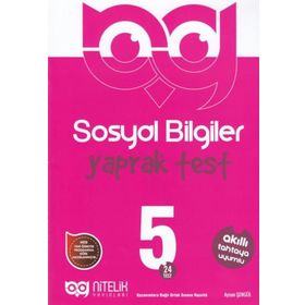 5. Sınıf Sosyal Bilgiler Yaprak Test Nitelik Yayınları