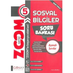 5. Sınıf Sosyal Bilgiler Zoom Soru Bankası - Günay Yayınları