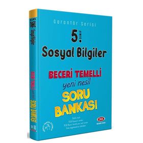 5. Sınıf Sosyal Bilimler Garantör Beceri Temelli Soru Bankası-Data Yayınları
