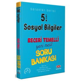 5. Sınıf Sosyal Bilimler Garantör Beceri Temelli Soru Bankası-Data Yayınları