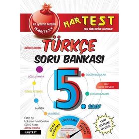 5.Sınıf Süper Zeka Türkçe Soru Bankası Nartest Yayınları
