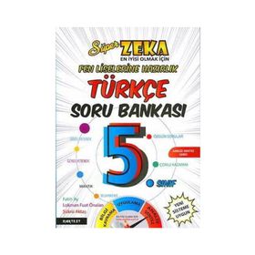 5.Sınıf Süper Zeka Türkçe Soru Bankası Nartest Yayınları