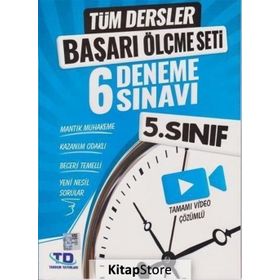 5. Sınıf Tüm Dersler Başarı Ölçme Seti 6 Deneme Sınavı Kollektif Tandem Yayınları