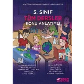 5 Sınıf Tüm Dersler Konu Anlatımlı Esen Yayınları