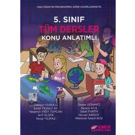 5 Sınıf Tüm Dersler Konu Anlatımlı Esen Yayınları