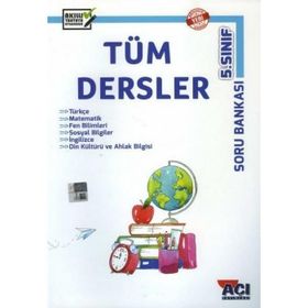 5. Sınıf Tüm Dersler Soru Bankası Açı Yayınları Akıllı Tahta Uyumlu Yeni Nesil Sorular