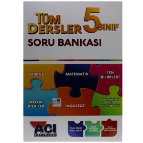 5. Sınıf Tüm Dersler Soru Bankası Açı Yayınları Akıllı Tahta Uyumlu Yeni Nesil Sorular