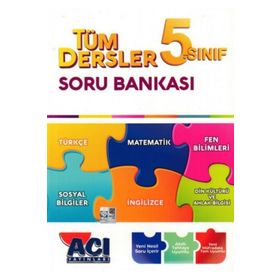 5. Sınıf Tüm Dersler Soru Bankası Açı Yayınları Akıllı Tahta Uyumlu Yeni Nesil Sorular
