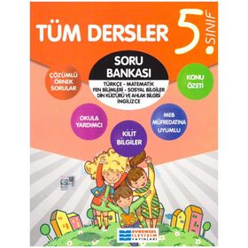 5.Sınıf Tüm Dersler Soru Bankası Evrensel İletişim Yayınları