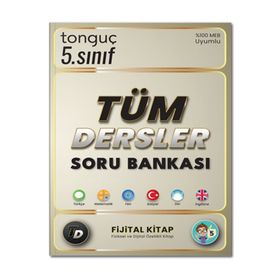 5. Sınıf Tüm Dersler Soru Bankası Fijital Kitap Tonguç Akademi