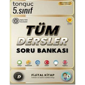 5. Sınıf Tüm Dersler Soru Bankası Fijital Kitap Tonguç Akademi