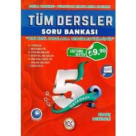 5. Sınıf Tüm Dersler Soru Bankası - İlk Önce Yayınları