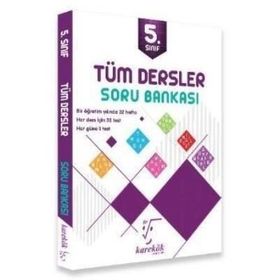 5. Sınıf Tüm Dersler Soru Bankası Karekök Yayınları