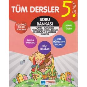 5. Sınıf Tüm Dersler Soru Bankası Kollektif Evrensel İletişim Yayınları