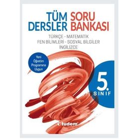 5.Sınıf Tüm Dersler Soru Bankası Tudem Yayınları
