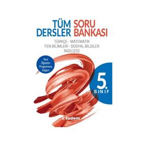 5.Sınıf Tüm Dersler Soru Bankası Tudem Yayınları