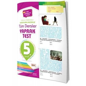 5. Sınıf Tüm Dersler Yaprak Test-Element Yayınları