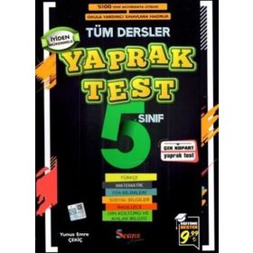 5. Sınıf Tüm Dersler Yaprak Test - Seans Yayınları