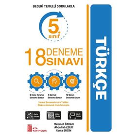 5. Sınıf Türkçe 18 Deneme Sınavı - Ata Yayıncılık