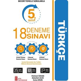 5. Sınıf Türkçe 18 Deneme Sınavı - Ata Yayıncılık