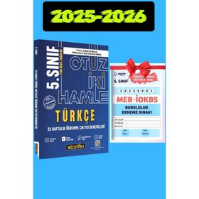 5. Sınıf Türkçe 32 Hamle Kazanım Denemeleri Startfen Yayınları