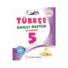 5.Sınıf Türkçe Akıllı Defter Palme Yayınları