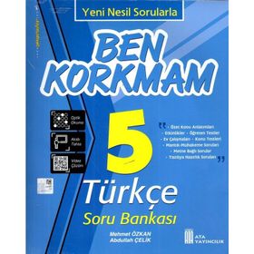 5. Sınıf Türkçe Ben Korkmam Soru Bankası Ata Yayınları