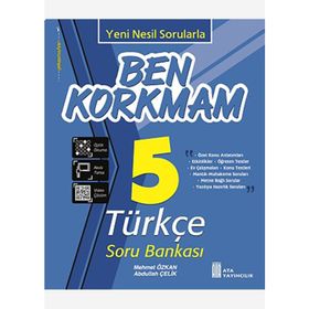 5. Sınıf Türkçe Ben Korkmam Soru Bankası Ata Yayınları