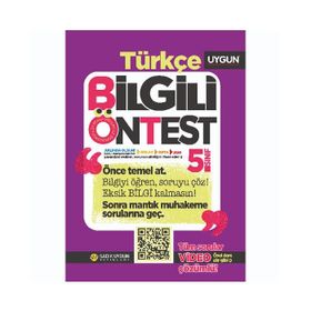 5. Sınıf Türkçe Bilgili Ön Test-Sadık Uygun Yayınları
