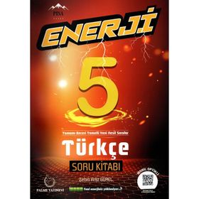 5. Sınıf Türkçe Bilgisi Enerji Soru Kitabı-Palme Yayınları