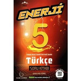 5. Sınıf Türkçe Bilgisi Enerji Soru Kitabı-Palme Yayınları