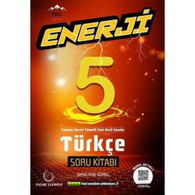 5. Sınıf Türkçe Bilgisi Enerji Soru Kitabı-Palme Yayınları
