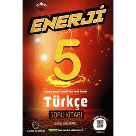 5. Sınıf Türkçe Bilgisi Enerji Soru Kitabı-Palme Yayınları